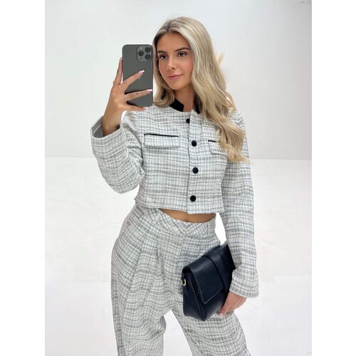 Cropped Jacket Ecru Cropped Jacket Ecru