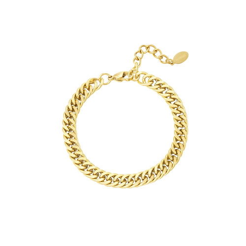 Link Bracelet Robust Gold Link Bracelet Robust Gold