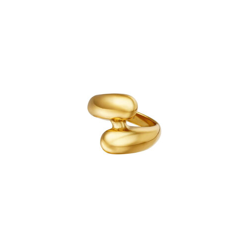 Double Wrap Ring Gold Double Wrap Ring Gold