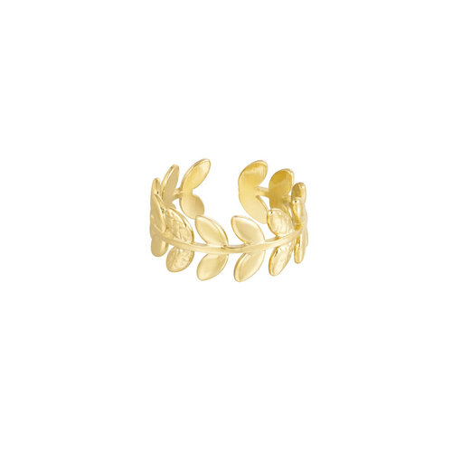 Ring Blaadjes Goud Ring Blaadjes Goud