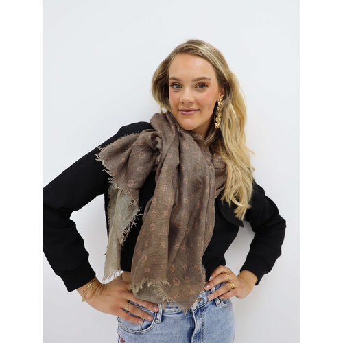 Louisa Sjaal Goud/Camel Louisa Sjaal Goud/Camel