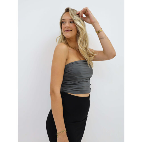 Bandeau Top Grey Bandeau Top Grey