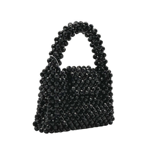 Beaded Bag Black Beaded Bag Black