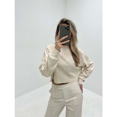Korte Sweater Beige Korte Sweater Beige