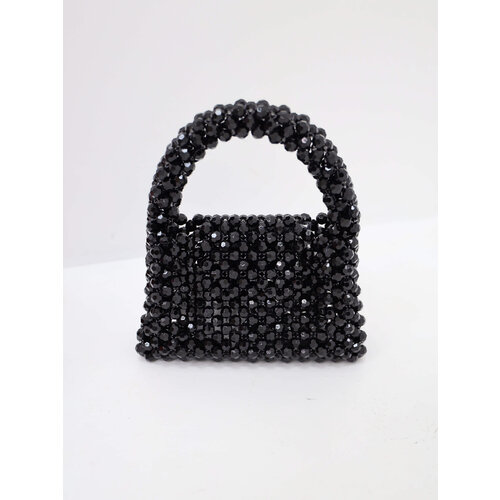 Beaded Bag Black Beaded Bag Black