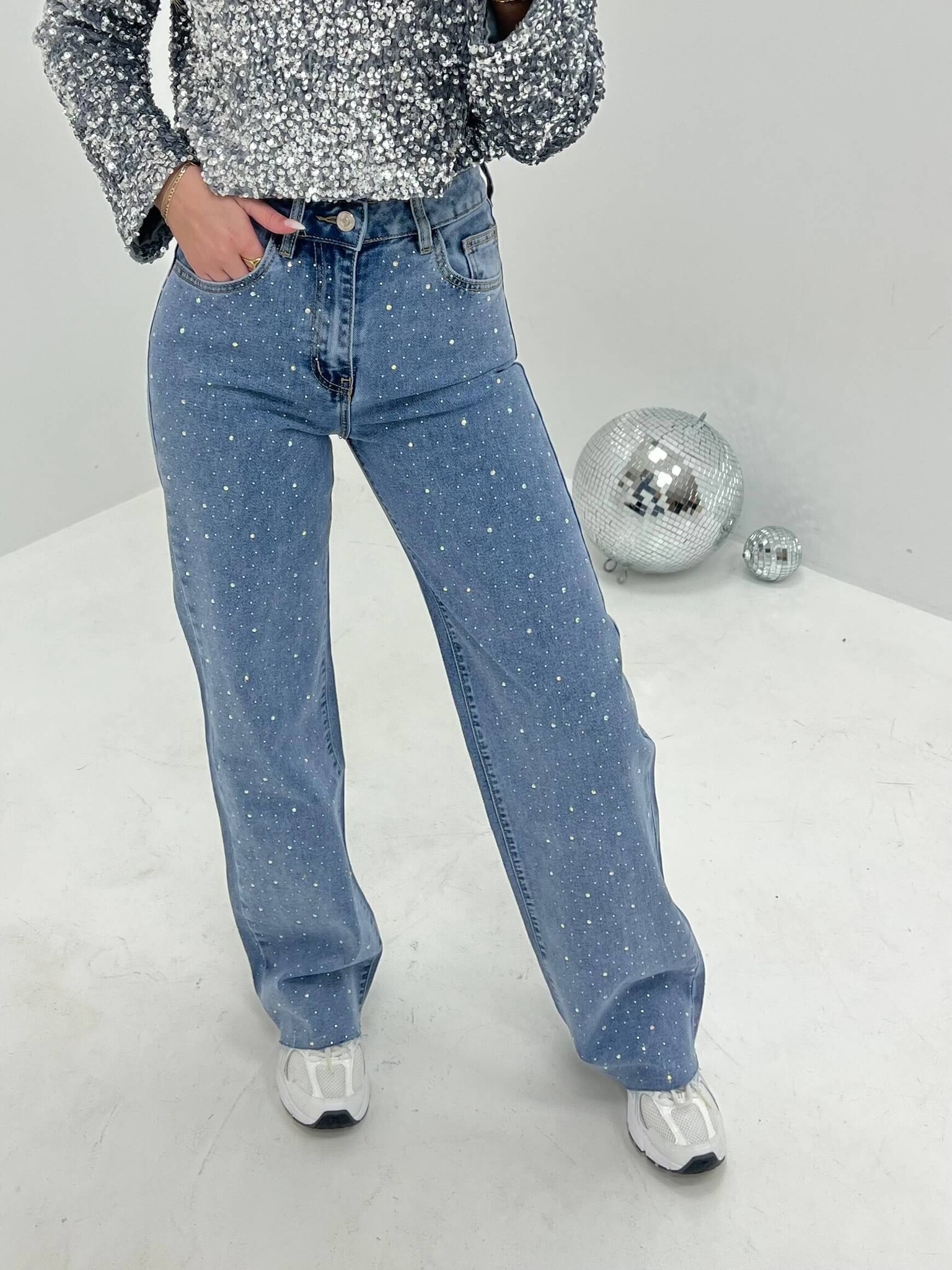 Rhinestone Jeans 