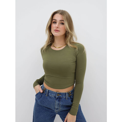 Leela Top Dark Olive Leela Top Dark Olive