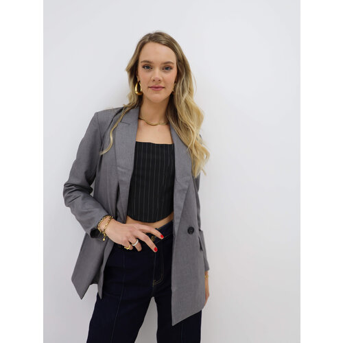 Blazer Grijs Blazer Grijs