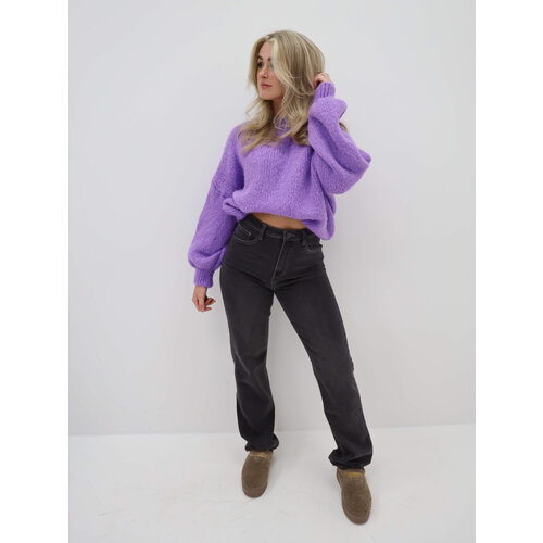 Extra Long Straight Jeans Grey Extra Long Straight Jeans Grey