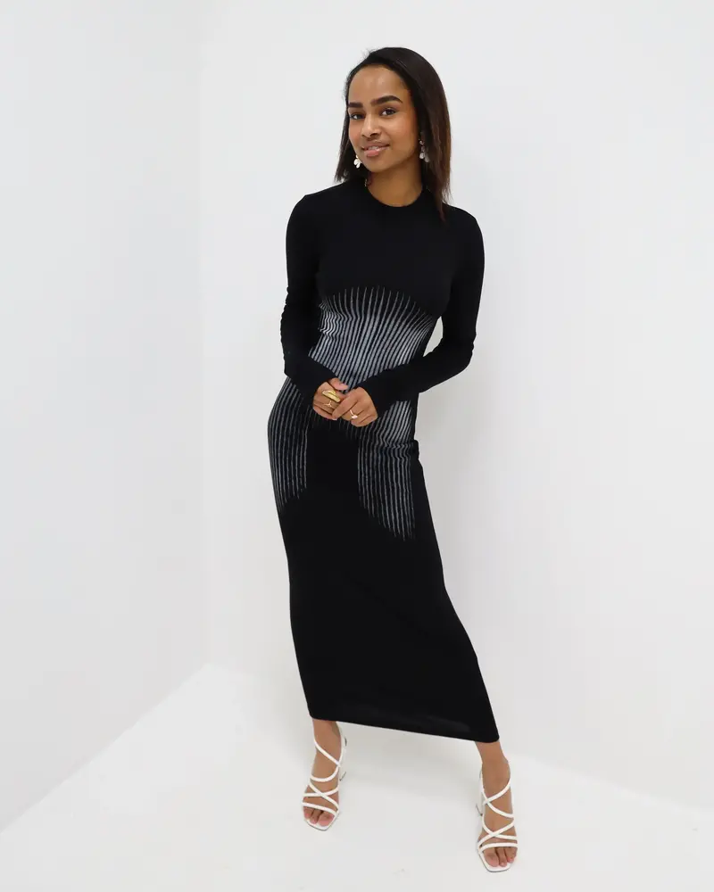 Maxi stretch dress hotsell