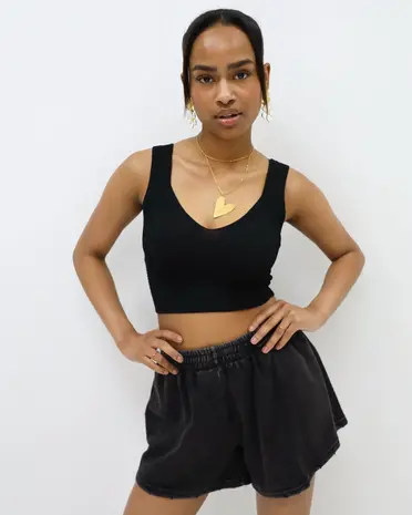 Mini Jogger Short Dark Grey LADYLIKE FASHION