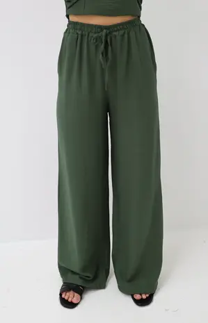 パンツ digne high-waist pants digne high-waist pants