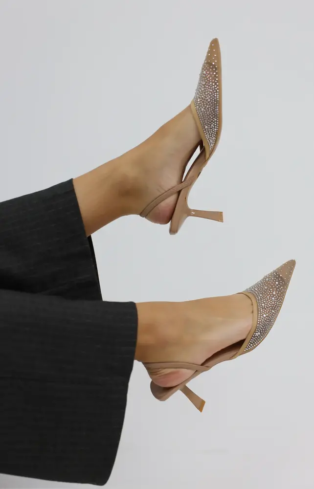 Slingback hakken hotsell