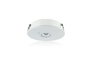 UITVERKOOP: Compacte LED Downlightervoor gangen, 1w, 100 lumen, Ø34 mm gatmaat, foto 3 van 3