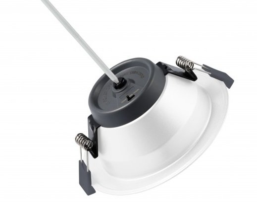 Led Downlighter 10w, 1000 Lumen, 3 Kleuren, gatmaat Ø90mm, Stekkerklaar, 3 Jaar Garantie, foto 4 van 4