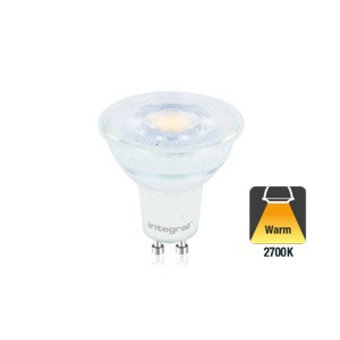 GU10 LED Spot 3,6w - 4,7w, 390 Lumen, Glas, Lichthoek: 36°, 2 Jaar Garantie