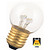 E27 0,7w Bol Lamp, 30 Lumen, Transparante Kap