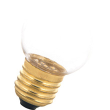 E27 1w Bol Lamp, 30/50 Lumen, Transparante Kap