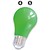 E27 LED Bollamp Groen