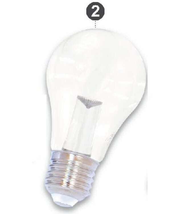 E27 LED Bollamp Groen