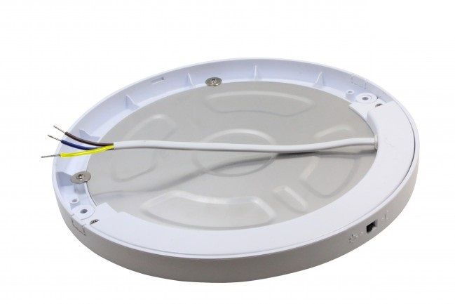 Led Inbouw/Opbouw Downlighter 10w/15w/18w, Ø220mm, 950-1450 Lumen, IP20, Met bewegingssensor, 2 Jaar Garantie, foto 4 van 6