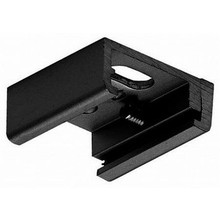 Plafondbeslag voor 3 Fase Rail 4 wire Zwart