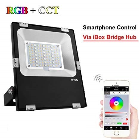 MiBoxer Floodlight 100w RGB + CCT, 2.4 Ghz, 8500 Lumen, IP65, 2 Jaar Garantie - FUTT07, foto 2 van 3