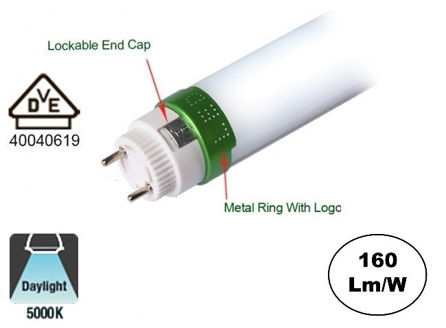 Led Tube 150cm, 30w, 4560-5080 Lumen (160lm/w), 5 Jaar garantie, foto 5 van 6