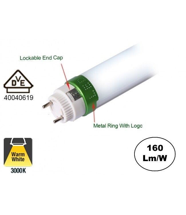 Led Tube 150cm, 30w, 4560-5080 Lumen (160lm/w), 5 Jaar garantie