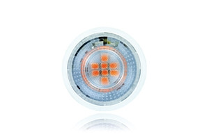 GU10 Led Spot 5w, ROOD, 130 Lumen, 2 Jaar Garantie, foto 2 van 3