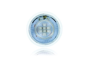 GU10 Led Spot 5w, BLAUW, 60 Lumen, 2 Jaar Garantie, foto 2 van 3