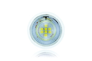 GU10 Led Spot 5w, GROEN, 220 Lumen, 2 Jaar Garantie, foto 2 van 3