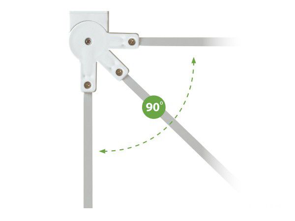 LED Noodverlichtingsarmatuur 2w, 240 Lumen, Kantelbaar, Opbouw, Met pijlaanduiding, 3 Jaar garantie, foto 2 van 4