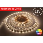 Led Strip ROL 50 meter 3528SMD, 6w/m, 60 led/m, 460Lm/m, 4000K Neutraal wit, 12v, CRI90, IP33, 8mm, 3 Jaar garantie