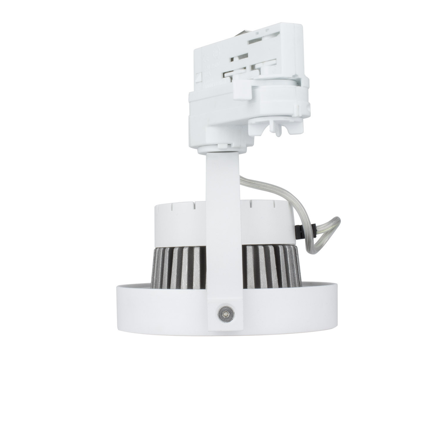 3 Fase Rail Spot AR111, 15w, 800 Lumen, Dimbaar, Wit Armatuur, 3 Jaar Garantie, foto 6 van 6
