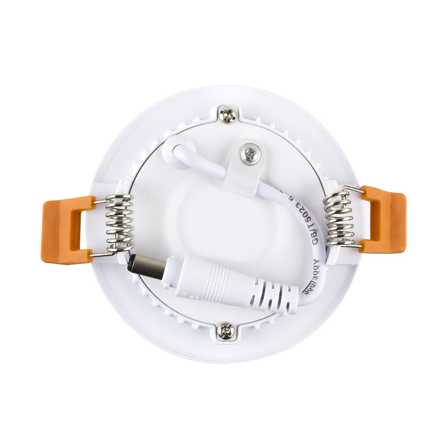 UITVERKOOP: LED Downlighter Slim 3w, 230 Lumen, Wit, Aluminium Body, Gatmaat Φ75mm, foto 4 van 6
