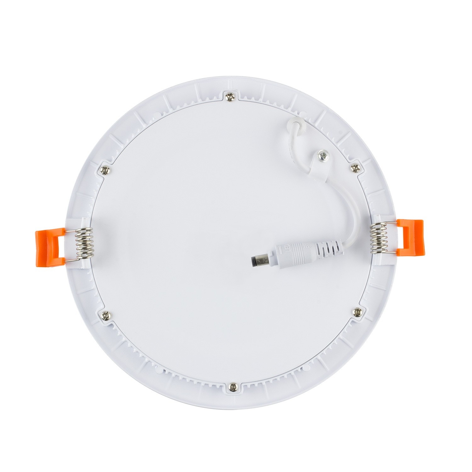 UITVERKOOP: LED Downlighter Slim 9w, 700 Lumen, Wit, Aluminium Body, Gatmaat Φ135mm, foto 4 van 6
