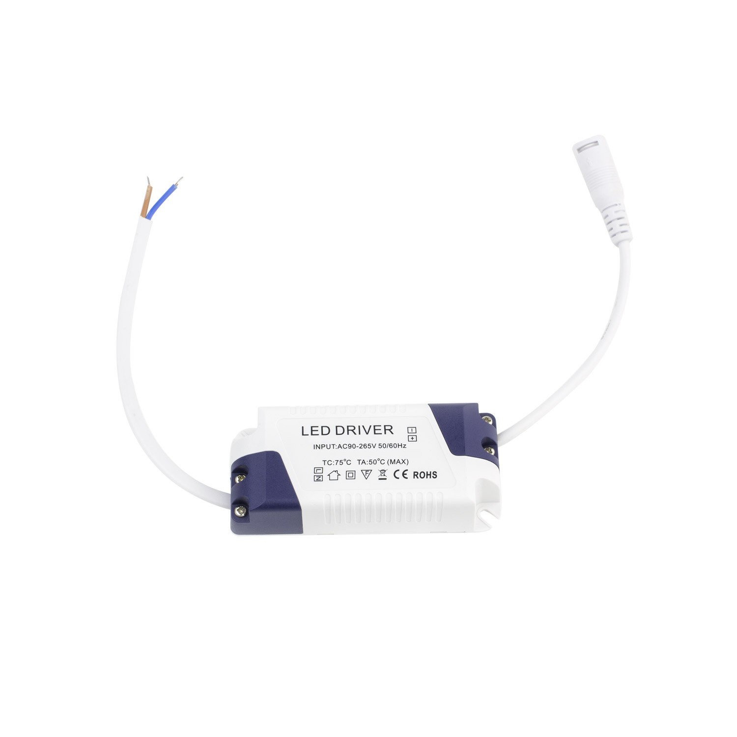 UITVERKOOP: LED Downlighter Slim 24w, 2000 Lumen, Wit, Aluminium Body, Gatmaat Φ285mm, foto 6 van 6