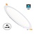 UITVERKOOP: LED Downlighter Slim 24w, 2000 Lumen, Wit, Aluminium Body, Gatmaat Φ285mm