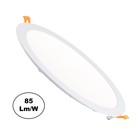 UITVERKOOP: LED Downlighter Slim 24w, 2000 Lumen, Wit, Aluminium Body, Gatmaat Φ285mm