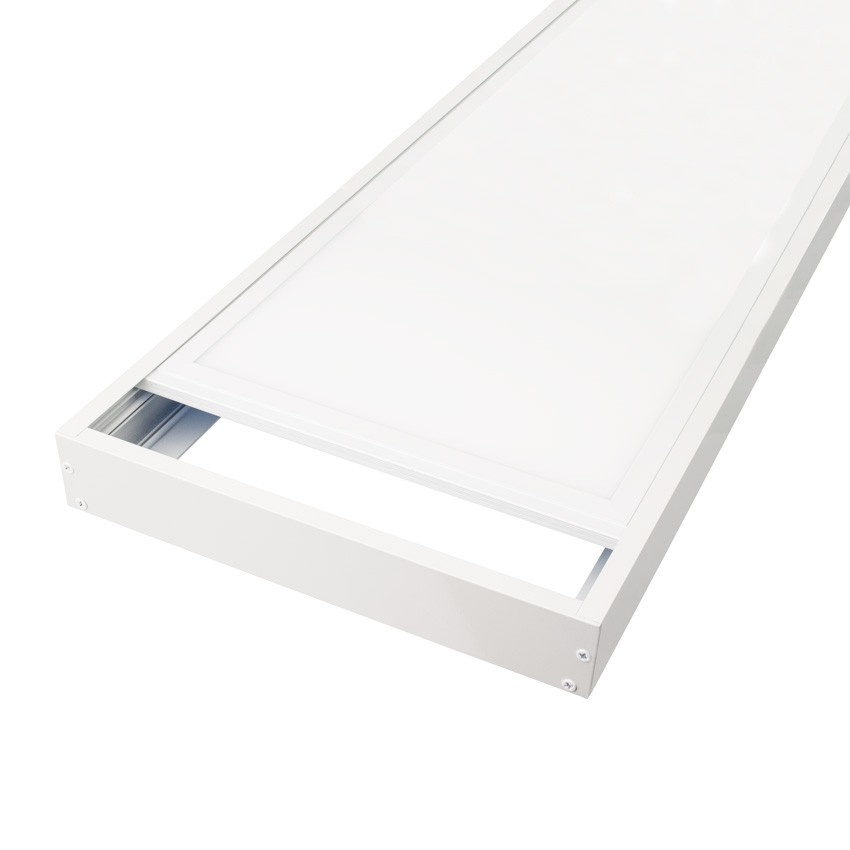 Opbouwframe voor 30x60cm Led Panelen, Wit, foto 2 van 4