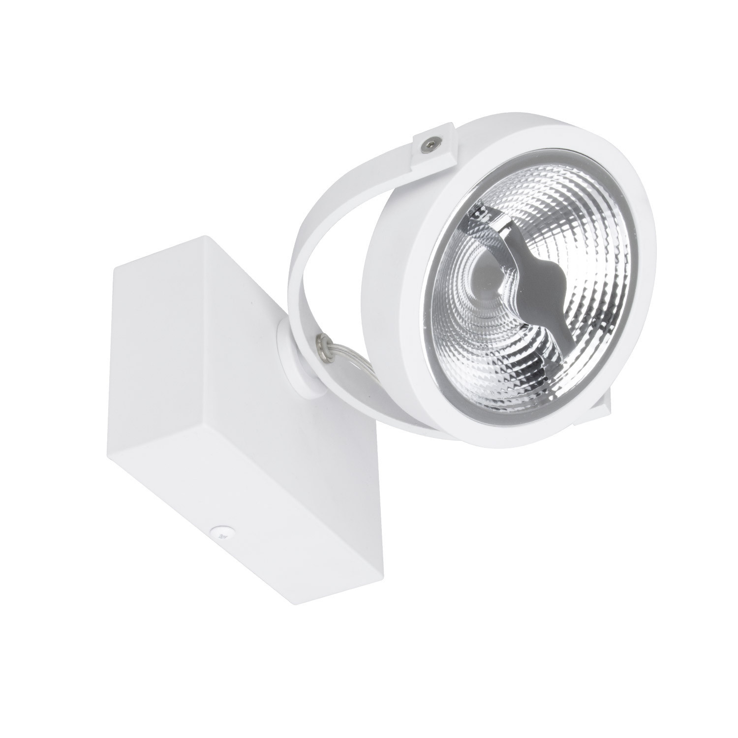 Opbouw LED Spot AR111, 15w, 800 Lumen, Dimbaar, Wit Armatuur, 3 Jaar Garantie, foto 3 van 6