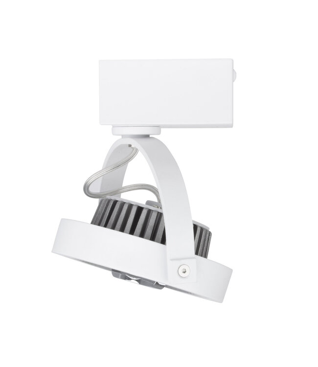 Opbouw LED Spot AR111, 15w, 800 Lumen, Dimbaar, Wit Armatuur, 3 Jaar Garantie