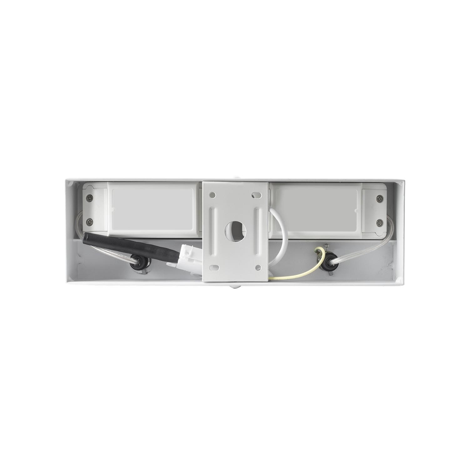 Opbouw LED Spot 2x AR111, 30w, 1600 Lumen, Dimbaar, Wit Armatuur, 3 Jaar Garantie, foto 4 van 6