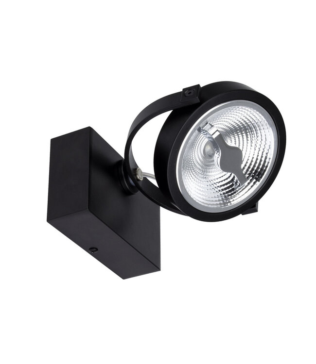 Opbouw LED Spot AR111, 15w, 800 Lumen, Dimbaar, Zwart Armatuur, 3 Jaar Garantie