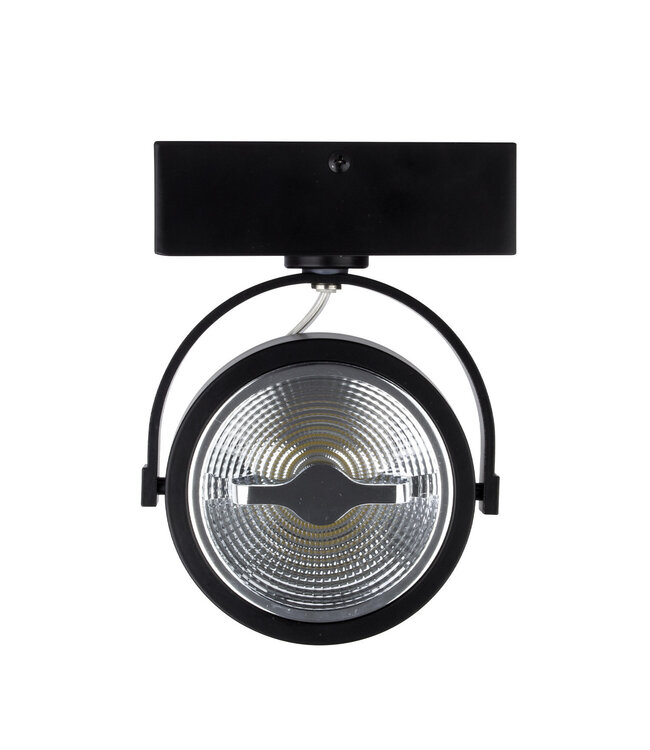 Opbouw LED Spot AR111, 15w, 800 Lumen, Dimbaar, Zwart Armatuur, 3 Jaar Garantie