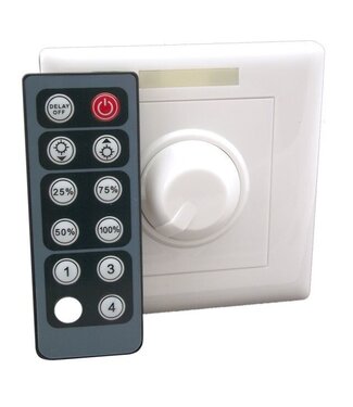 Opbouw Led dimmer 1-10v voor led panelen 0-600w met afstandbediening