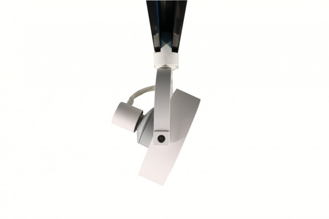 3 Fase Rail armatuur AR111 met GU10 Fitting, Witkleurige behuizing, foto 6 van 6
