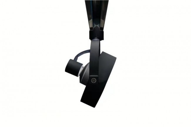 3 Fase Rail armatuur AR111 met GU10 Fitting, Zwartkleurige behuizing, foto 2 van 4