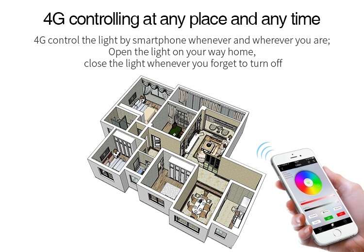 MiBoxer E27 9w RGB + CCT, Wifi/RF, 850 Lumen, 2 Jaar Garantie, foto 6 van 6